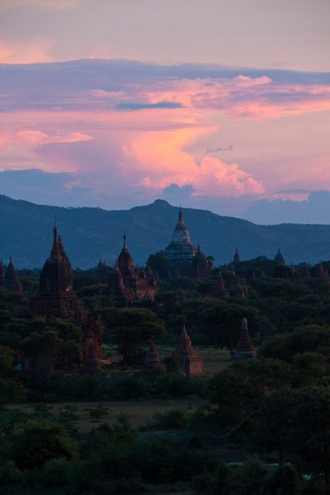 Sunset in Bagan