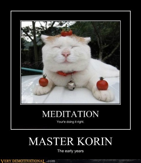Master Korin Is at Peace