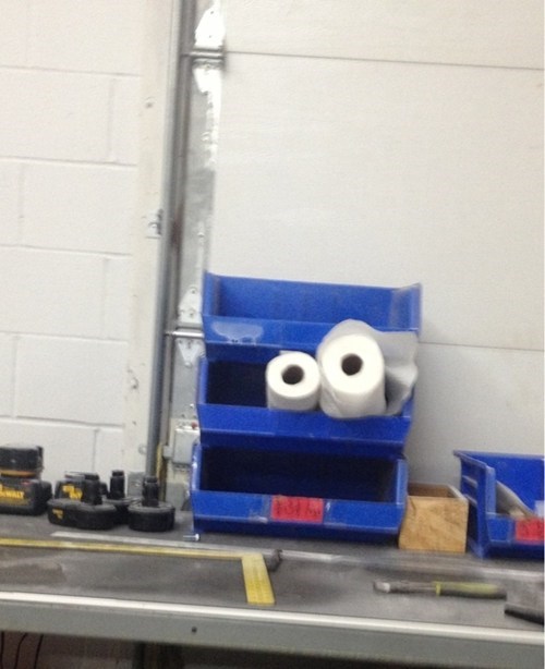 I Found Cookie Monster at Work
