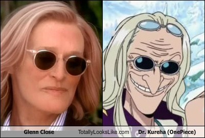 Glenn Close Totally Looks Like Dr. Kureha 