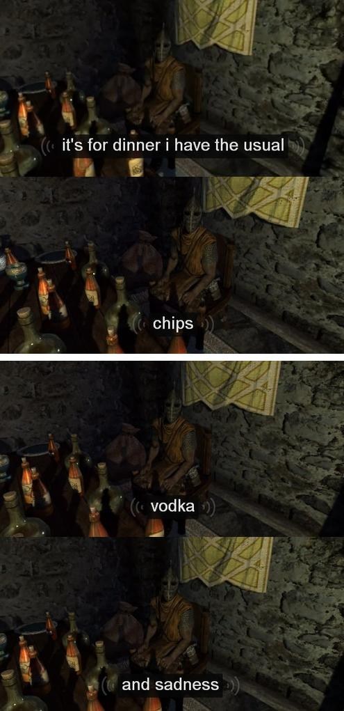 And Maybe Some Skooma to Dull the Pain
