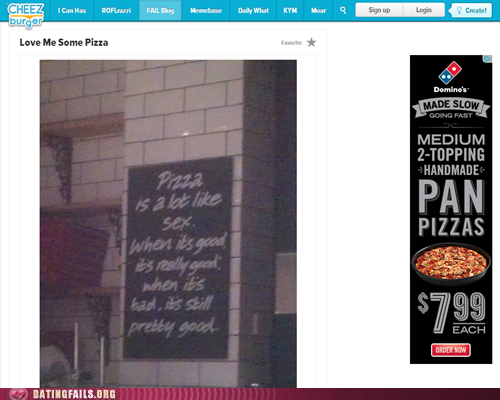 Well-played, Domino's... Well-played.