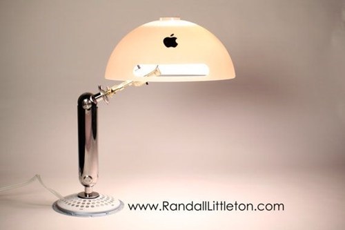 This Apple Lamp Recycles Differently