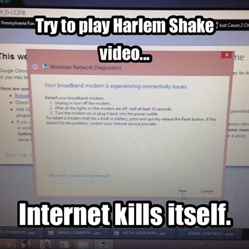 Goodbye Cruel Harlem Shake World