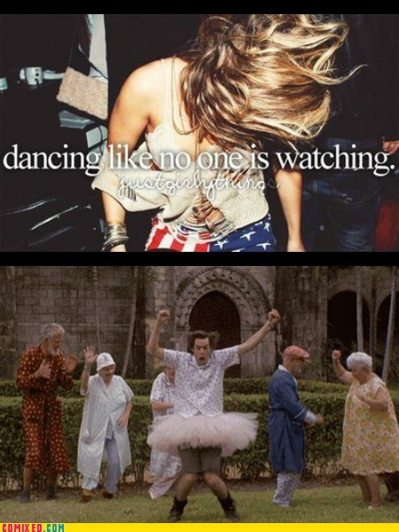 That Must be What Zumba is Like