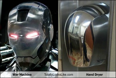 War Machine Totally Looks Like Hand Dryer