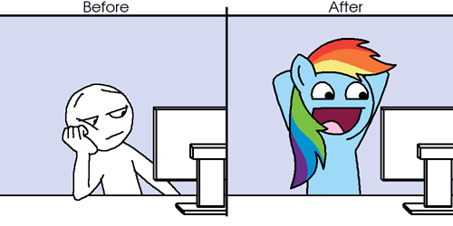 When I find Pony stuff online...