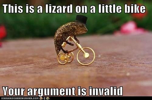 Your argument is invalid