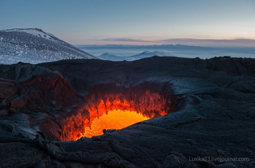 The Tolbachik Eruption, Right Up Close