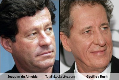 Joaquim de Almeida Totally Looks Like Geoffrey Rush