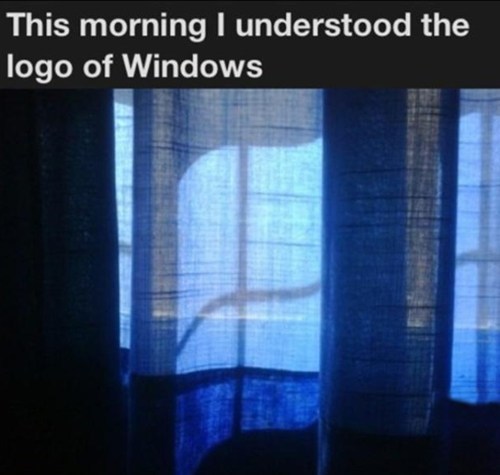 You Mean the Former Logo of Windows