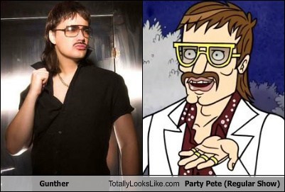 Gunther Totally Looks Like Party Pete (Regular Show)