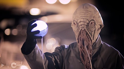 This cosplay is a bit Ood. 