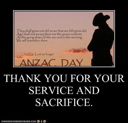 THANK YOU FOR YOUR SERVICE AND SACRIFICE.
