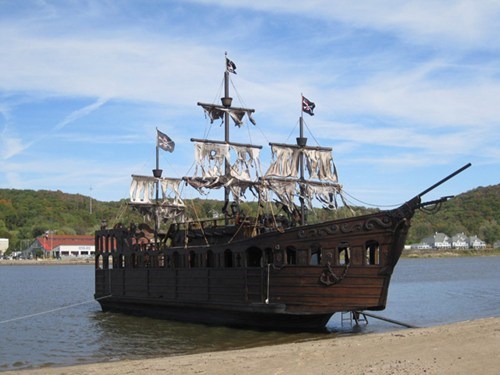 Have Some Extra Spending Cash? Why Not Buy This Pirate Ship?