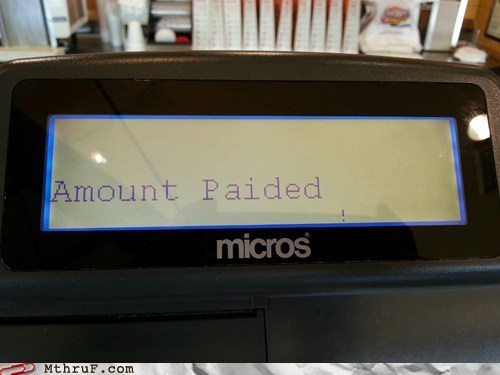 What's the Past Tense of Paid?