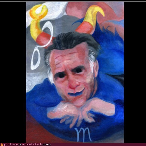 Romney-San What is With Your Horns?