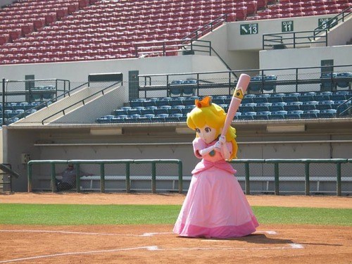 Princess at Bat