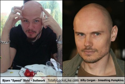 Bjorn "Speed" Strid From Soilwork Totally Looks Like Billy Corgan
