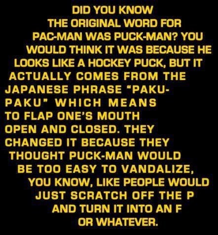The Origin of Pac-Man