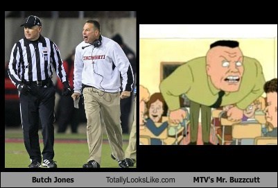 Butch Jones Totally Looks Like MTV's Mr. Buzzcutt