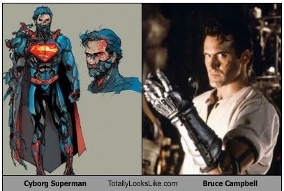 Bruce was always a super cyborg...