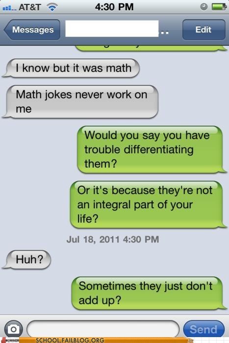  Math Jokes Are the First Sine of Insanity