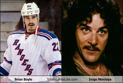 Brian Boyle Totally Looks Like Inigo Montoya
