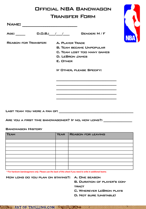 A Form You'll Need for the Rest of the NBA Playoffs