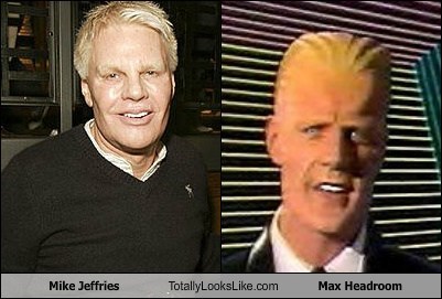 Mike Jeffries Totally Looks Like Max Headroom