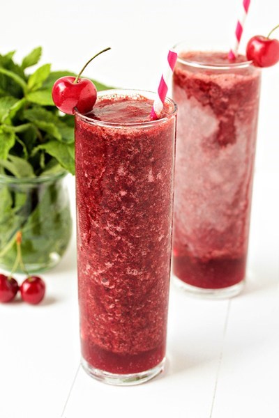 Is it Getting Warm Out? Cool Off With a Frozen Cherry Mojito