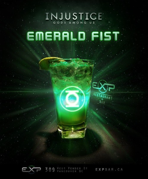 The Emerald Fist: a Drink for the Brightest Day or Blackest Night