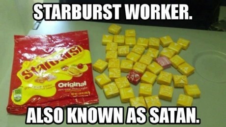But the Pink Starburst Are the BEST!