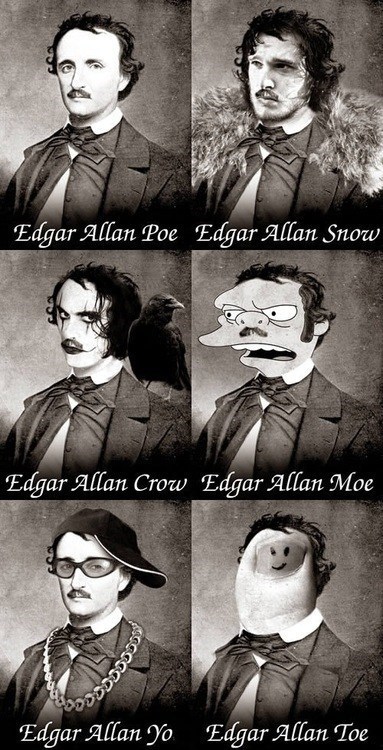 I Think Edgar Allen Poe Would Make a Good Crow