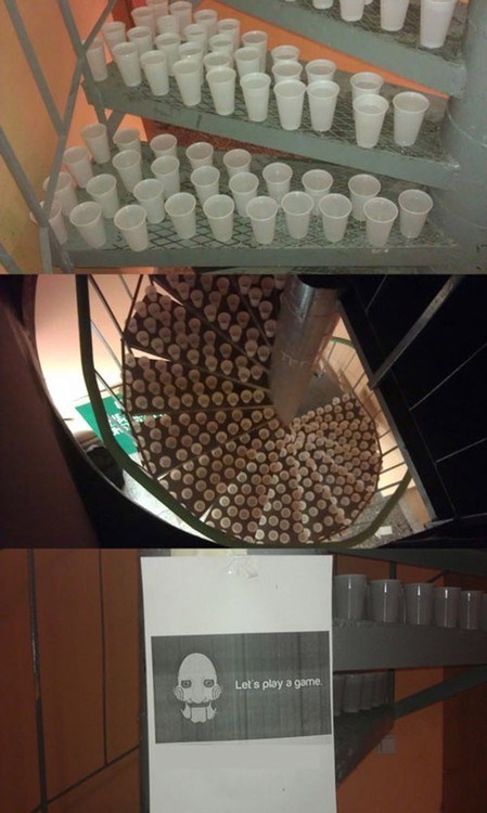 You Don't Want to Know What the Cups Are Filled With
