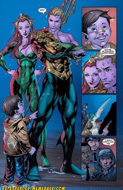 Police Just Don't Dig Aquaman, But the Coastguard Does
