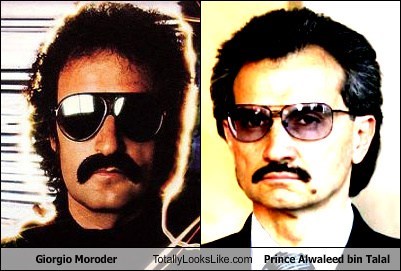 Giorgio Moroder Totally Looks Like Prince Alwaleed bin Talal