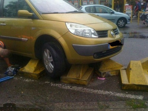 Aaaaand We're Parked!