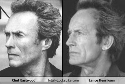 Clint Eastwood Totally Looks Like Lance Henriksen
