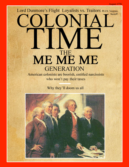 History 101: All The Colonists Did Was Whine