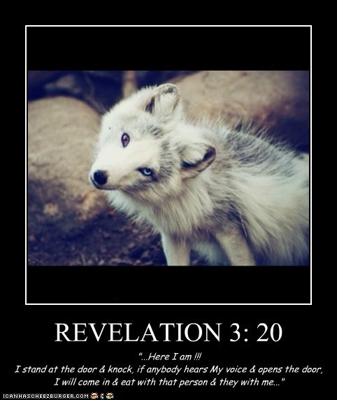 REVELATION 3: 20