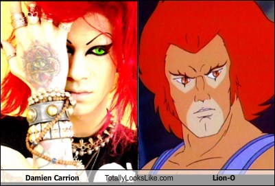 Damien Carrion  Totally Looks Like Lion-O
