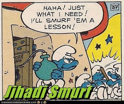Jihadi Smurf