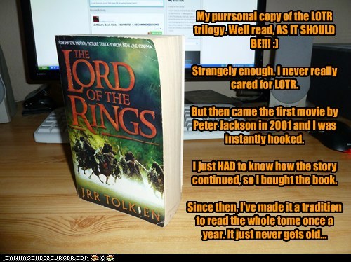 LOTR - One of my most favorite books EVAR!
