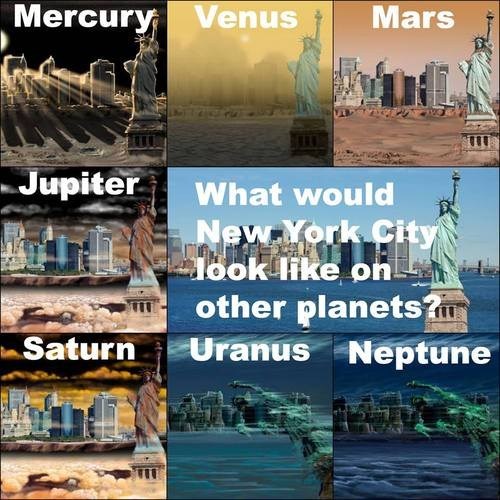 The Big Apple in SPACE!