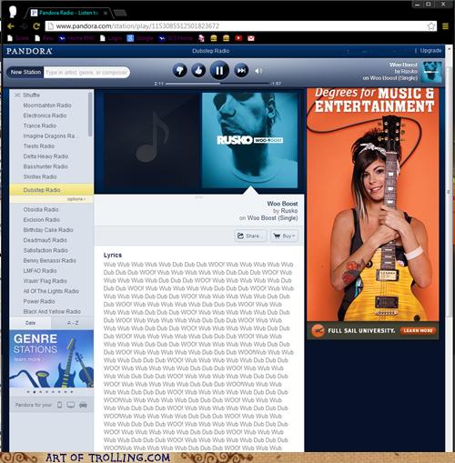 Thanks Pandora...