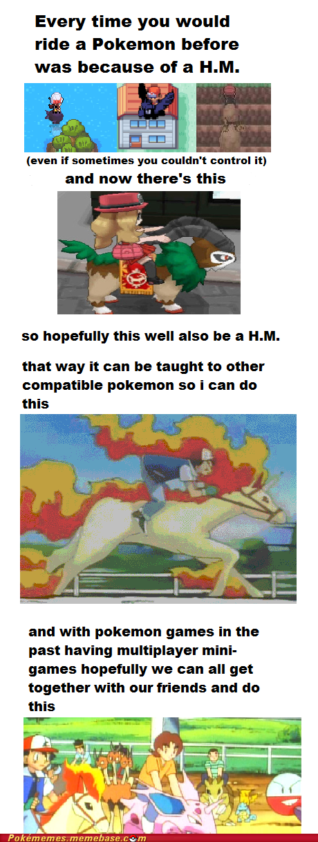 Ride All the Pokemon
