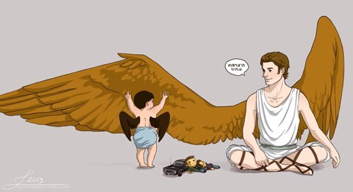Baby Cas is Awfully Cute
