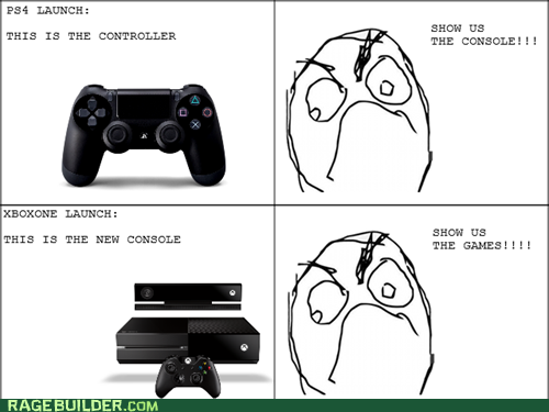 Console gamers are never happy