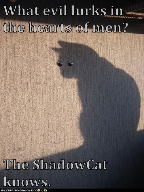 What evil lurks in the hearts of men?